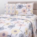 Enxoval Cama Casal ou Queen Lilla 7 Peças 100% Algodão - Casa e Confortop