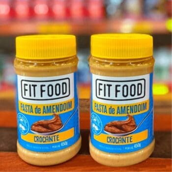 Fit Food Pasta De Amendoim Crocante 450G
