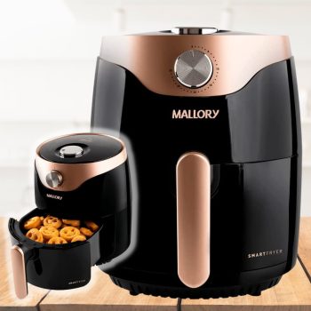 Fritadeira Elétrica Mallory Compacto Action Preto - 220V, SMART FRYER