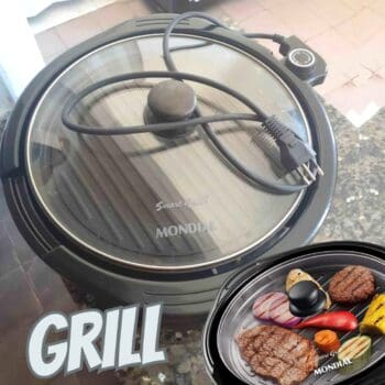 Grill Mondial, Smart Grill 2 em 1, 220V, Preto, 1200W - G-04