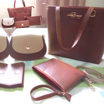 Kit 4 Peças 3Bolsas Bag Feminina Carteira Tendência Willibags