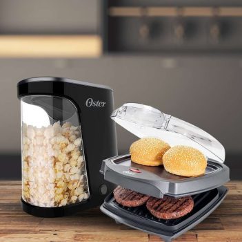 Kit Fun Oster Grill Burguer e Pipoqueira - 127V