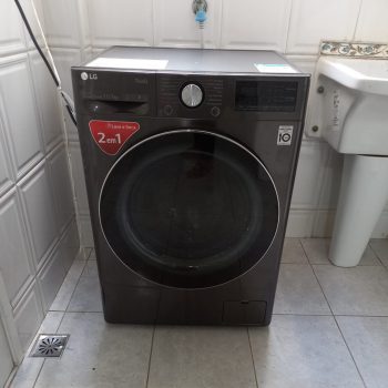 Lava e Seca LG Vivace VC2 CV9011EC4A 11Kg 6 Motion DD 14 Programas Aço Escovado 220v