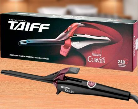 Modelador 1/2 Curves, Preto, Taiff, Bivolt