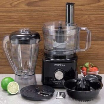 Multiprocessador de Alimentos Britânia Preto - BMP900P 900W
