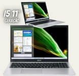 Notebook Acer Aspire 3 Intel Core I5-1135G7 8gb (intel Iris X E) 256GB SSD W11 15,6” Prata A315-58-573P