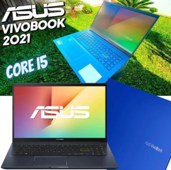 Notebook ASUS VivoBook X513EA-BQ2782W Intel Core i5 1135G7 8GB 256GB SSD Windows 11 15,6" Azul