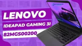 Notebook ideapad Gaming 3i i5-11300H 8GB 512GB SSD Dedicada GTX 1650 4GB 15.6" FHD WVA Linux 82MGS00200