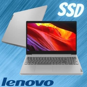 Notebook Lenovo Dual Core 4GB 128GB SSD Tela 15.6” Windows 11 Ideapad 3i 82BU0006BR