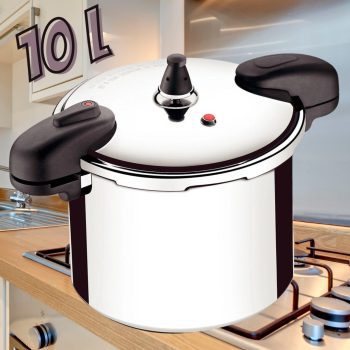 Panela de Pressão Polida 10 L 24cm - Tramontina