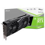 Placa de Video PNY NVIDIA Geforce RTX 3060Ti Dual Fan, 8GB GDDR6, LHR, DLSS, Ray Tracing - VCG3060T8LDFBPB1