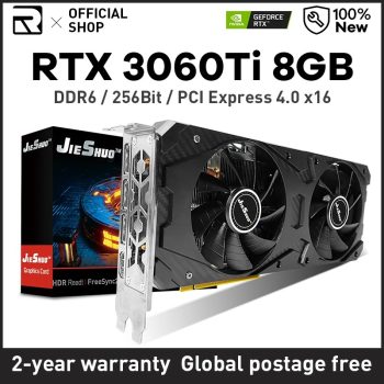 Placa de Vídeo RTX 3060 Ti 8GB JieShuo