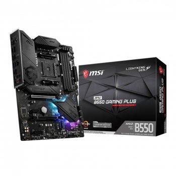 Placa Mãe MSI MPG B550 Gaming Plus, Chipset B550, AMD AM4, ATX, DDR4, 911-7C56-028