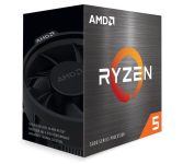 PROCESSADOR AMD RYZEN 5 5600 3.5GHz (TURBO 4.4GHz) 32MB CACHE AM4 100-100000927BOX, Cerâmica cinza