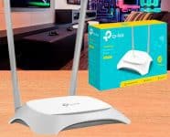 Roteador TP-Link TL-WR840N 300 Mbps - 2 Antenas 5 Portas