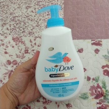 Sabonete Líquido da Cabeça aos Pés Baby Dove Hidratação Enriquecida 400ml