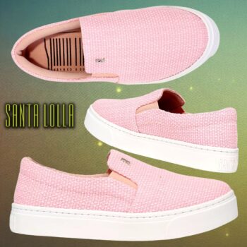 Slip On Santa Lolla Logo Feminino