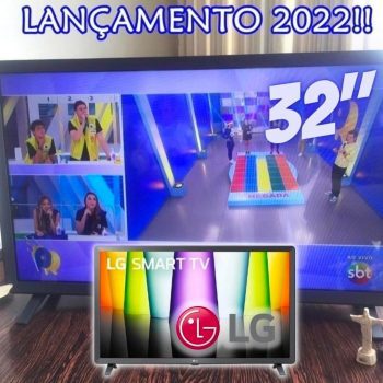 Smart TV LG 32" LED HD Wi-Fi 2 HDMI 1 USB 32LQ621CBSB.AWZ