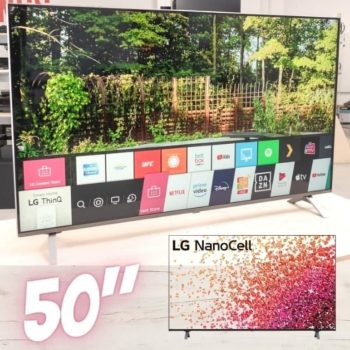 Smart TV LG 50" NanoCell 4K Inteligência Artificial AI ThinQ Smart Magic Google Alexa 50NANO75