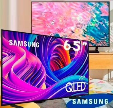Smart Tv Samsung Qled 65 4k Wi-Fi Tizen Comando De Voz Qn65q60bagxzd