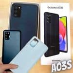 Smartphone Samsung Galaxy A03s, 64GB, 4GB RAM, Bateria 5000mAh, Tela Infinita de 6.5"