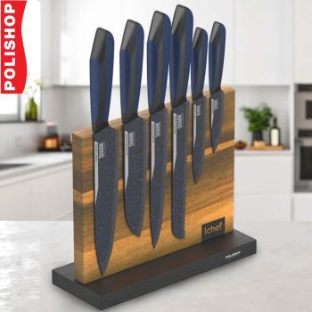 Suporte para Facas Ichef Wood Fix