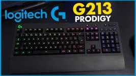 Teclado Gamer RGB Logitech G213 Prodigy - USB ABNT2 Preto