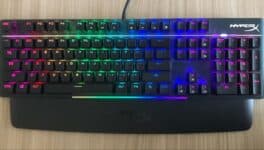 Teclado Mecânico Gamer HyperX Mars RGB, Switch Outemu Blue, US - HX-KB3BL3-US/R4