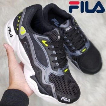 Tênis Fila Interceptor Masculino – Preto+Cinza