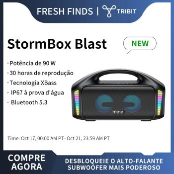 Tribit StormBox Blast 90W Cupom