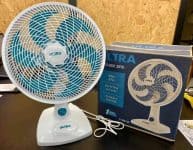 Ventilador de mesa 30cm, Ultra, 110V, Branco/Azul - V-30-6P