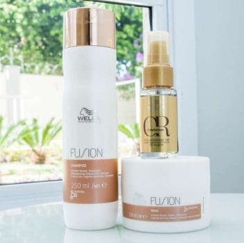 Wella Professionals Fusion + Oil Reflections - Shampoo + Máscara + Óleo