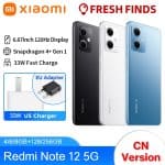 Xiaomi Redmi Note 12 5G Cupom