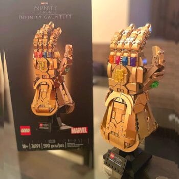 76191 LEGO Marvel Manopla do Infinito; Kit de Construção (590 peças)