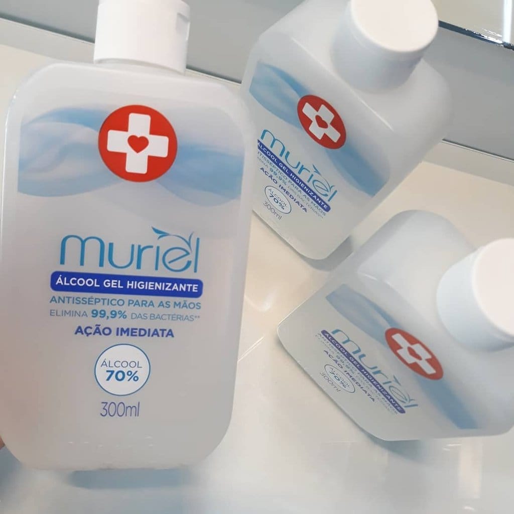 Álcool Em Gel Muriel 300ml