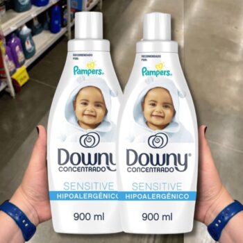 Amaciante Concentrado Downy Sensitive Hipoalergênico para Roupa de Bebê 900ml