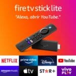 Aparelho de Streaming Amazon Fire TV Stick Lite - Full HD com Controle Remoto
