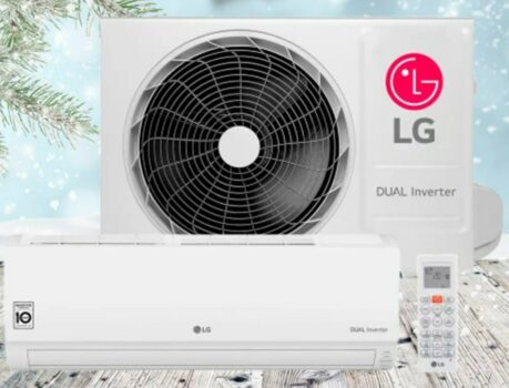 Ar Condicionado Split LG Dual Inverter Compact 9000 BTUs Frio 220V S4-Q09WA5AC