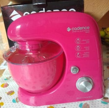 Batedeira Orbital 8 Velocidades Cadence Bat507 Rosa Doce