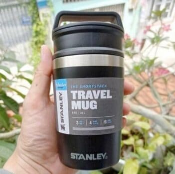 Caneca Stanley The Shortstack, 230 ml, preto fosco