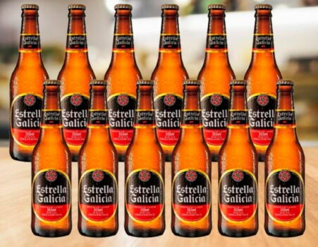 Cerveja Estrella Galicia Premium Lager Puro Malte