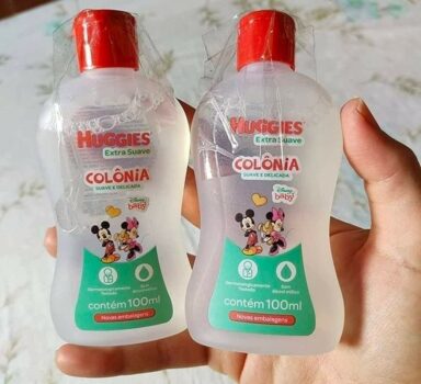 Colônia Infantil Huggies Extra Suave - 100ml