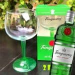 Combo Gin Tanqueray London Dry 750ml + 2 Taças Tanqueray Importadas