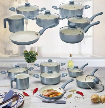 Conjunto de Panelas Casa Ambiente Genebra, 7 Peças AL039