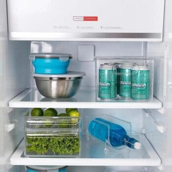 Conjunto Organizador de Geladeira 4 peças Transparente - La Cuisine