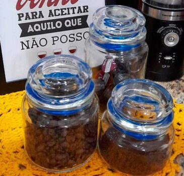 Conjunto Potes de Vidro Multiuso 3 Peças Euro Azul