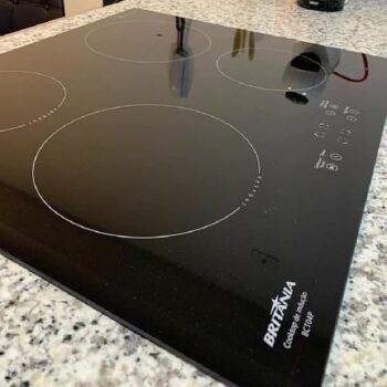 Cooktop de Indução Britânia 4 Bocas Concept Preto BCT04P 220 Volts