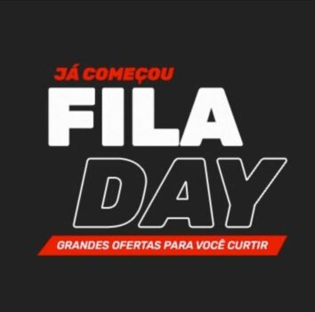 Cupom 30% de desconto em produtos Fila