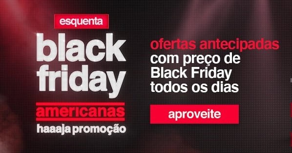 Black Friday: Americanas oferece cupom especial no app