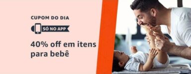 CUPOM DE 40% OFF em produtos para Bebês - Amazon